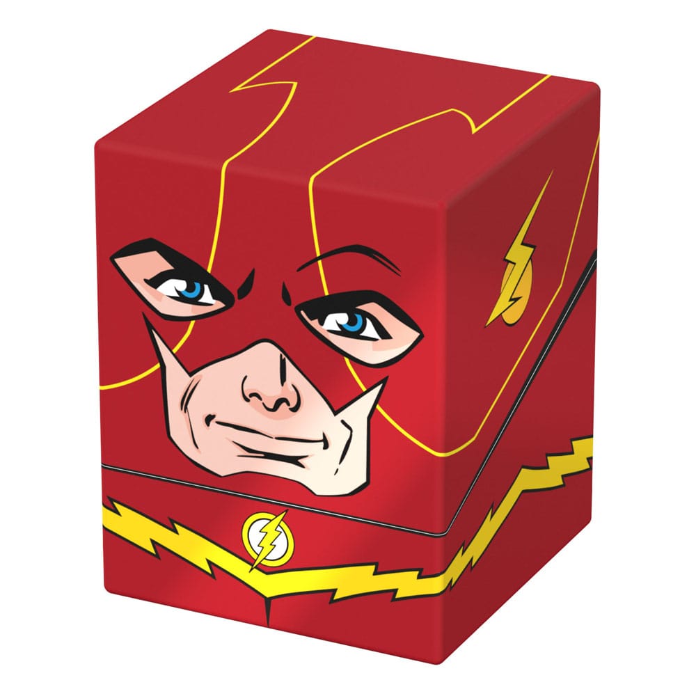 Squaroes Justice League JL004 (The Flash) Box Collezione Scatola Porta Mazzo Carte TCG