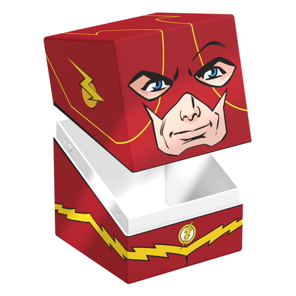 Squaroes Justice League JL004 (The Flash) Box Collezione Scatola Porta Mazzo Carte TCG
