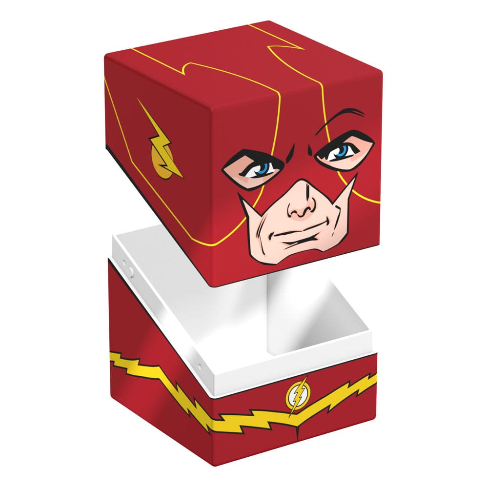 Squaroes Justice League JL004 (The Flash) Box Collezione Scatola Porta Mazzo Carte TCG