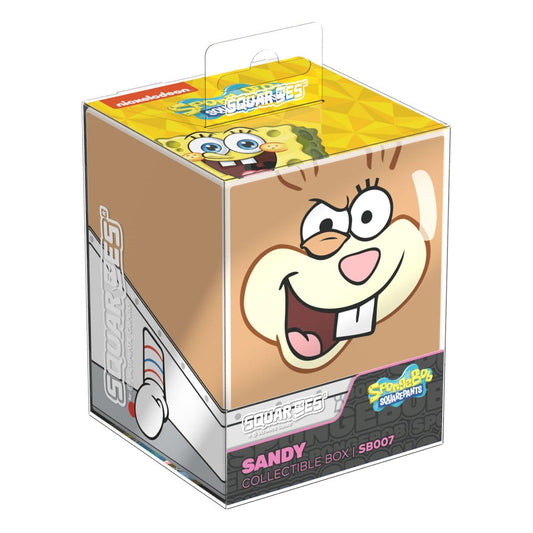Squaroes Spongebob SB007 (Sandy) Box da Collezione Scatola Porta Mazzo Carte TCG