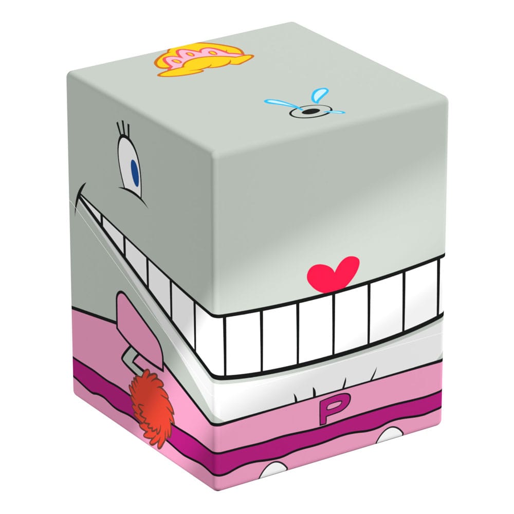 Squaroes Spongebob SB008 (Pearl) Box da Collezione Scatola Porta Mazzo Carte TCG