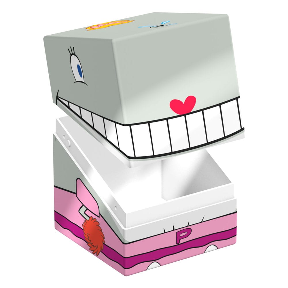 Squaroes Spongebob SB008 (Pearl) Box da Collezione Scatola Porta Mazzo Carte TCG