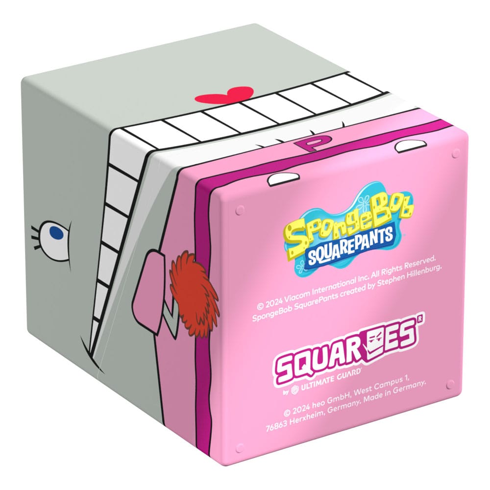 Squaroes Spongebob SB008 (Pearl) Box da Collezione Scatola Porta Mazzo Carte TCG