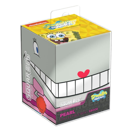 Squaroes Spongebob SB008 (Pearl) Box da Collezione Scatola Porta Mazzo Carte TCG