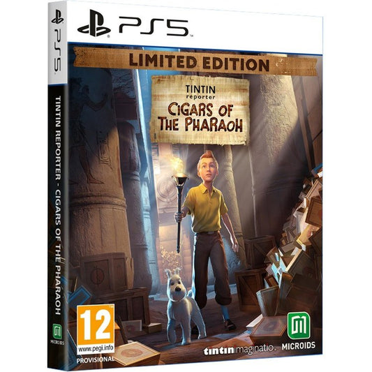 Tintin I Sigari Del Faraone Limited Edition Ps5 Videogioco Playstation 5 Pal Ita