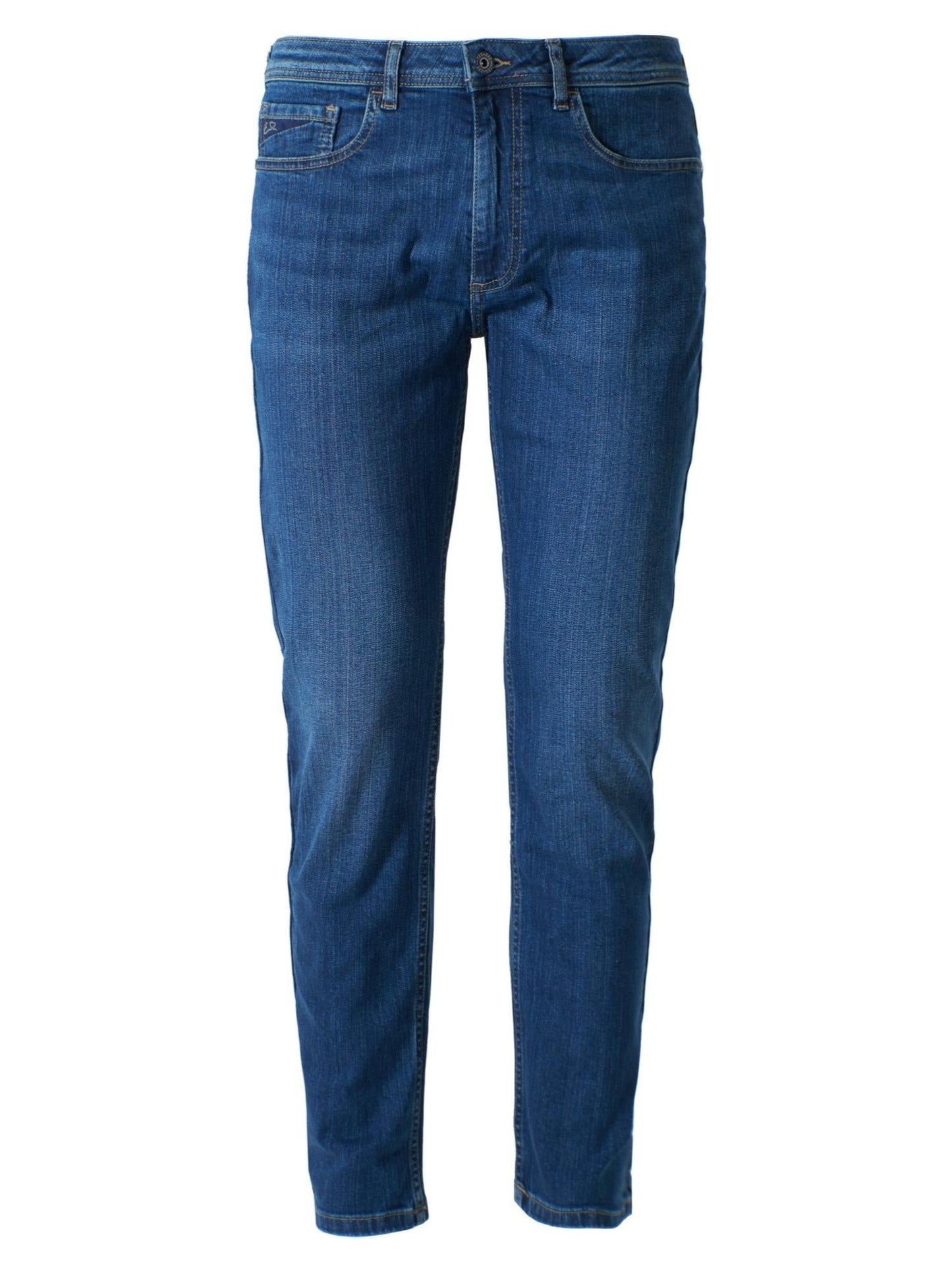 Yes Zee Jeans 5 Tasche Skinny Fit Uomo Blu Rinse